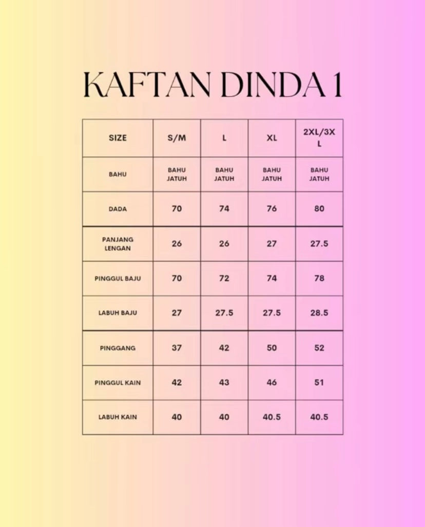 Kurung Kaftan Dinda