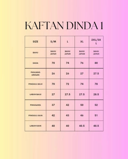 Kurung Kaftan Dinda