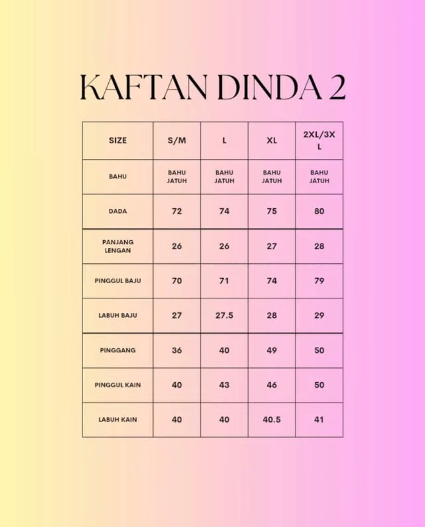 Kurung Kaftan Dinda