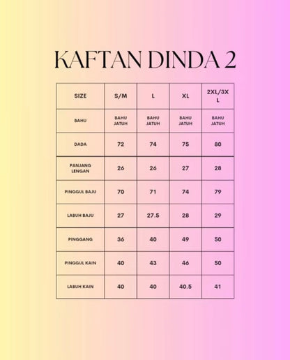 Kurung Kaftan Dinda